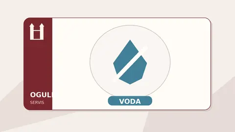 Ilustracija servisne obavijesti o prekidu vodoopskrbe za Janju Goru i Latase