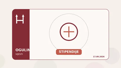 Ilustracija školskih knjiga uz vijest o učeničkim stipendijama Karlovačke županije.