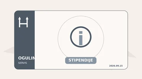 Ilustracija uz lokalnu vijest: Otvoren natječaj za 75 učeničkih stipendija Karlovačke županije