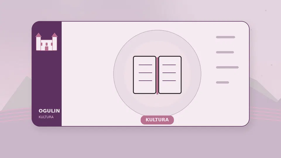 Ilustracija uz temu: Dani europske baštine u Ogulinu: obnova POU-a i ogulinska masnica u središtu programa